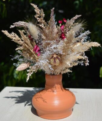 créations terre fleurs My Little Poterie